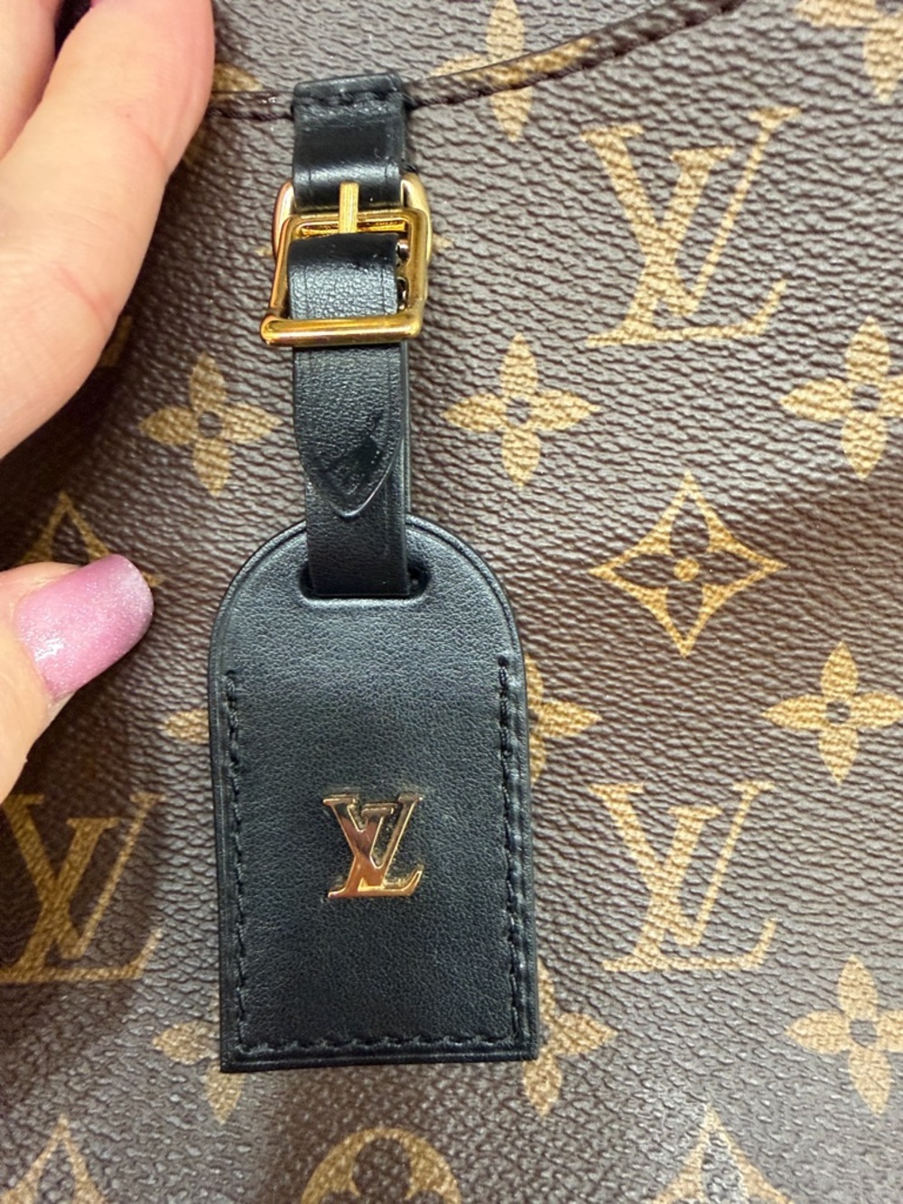 Louis Vuitton Monogram Brown Shoulder Bag Odeon mm - Picture 14 of 14